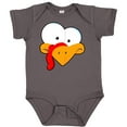 thumbnail image 3 of Inktastic Thanksgiving Goofball Turkey Face Boys or Girls Baby Bodysuit, 3 of 5