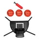 thumbnail image 2 of Trampolín Aro de Baloncesto Marco de Baloncesto Jardín Niños Niñas Trampolín de Exterior Negro 45x35cm, 2 of 7