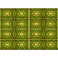 thumbnail image 1 of Ahgly Company Indoor Rectangle Patterned Pistachio Green Area Rugs, 3' x 5', 1 of 6