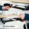 thumbnail image 6 of VIVO Under Desk Whiteboard Slider Tray, Hideaway Workstation Dry Erase Board, 6 of 8