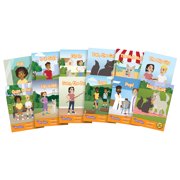 Junior Learning: The Beanies Diversity - Phase 2 - Hi-Lo Decodables, 12 Book Set, Letter Sounds, Week-By-Week Progression, Kids Reading Development