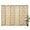Natural - Leaves, variant on 5.6Ft Room Divider Folding Wood Simple Carved Partition Screen for Home Office Garden - 6 Panels (White)