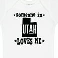 thumbnail image 4 of Inktastic Someone in Utah Loves Me Vacation Boys or Girls Baby Bodysuit, 4 of 5