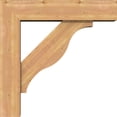 thumbnail image 3 of Ekena Millwork 7 1/2"W x 32"D x 32"H Funston Block Smooth Bracket w/ Offset Brace, Western Red Cedar, 3 of 25