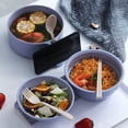 thumbnail image 4 of Microwave Ramen Cooker,Microwave Ramen Bowl with Lid,Microwave Ramen Bowl Set, Microwave Ramen Bowl with Strainer, Ramen Bowl with Handle That Apartment Essentials Dishwasher-Safe, 4 of 7