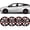 Black Lacquer & Red Lacquer for 16-22 Prius/17-22 Prius Prime/20-24Corolla Hybrid, variant on 4PCS/Set 15" Wheel Rim Cover Hubcaps Compatible with 2016-2022 Toyota Prius/Prime & 2020-2024 Corolla Hybrid Replacement Snap on Hub Cap,Black Lacquer & Blue Lacquer