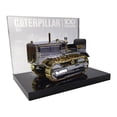 thumbnail image 6 of CAT Caterpillar Twenty Tractor "100th Anniversary" Chrome and Gold "Centennial Series" 1/16 Diecast Model by Diecast Masters, 6 of 6