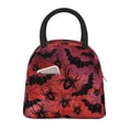 thumbnail image 1 of Balery Bats And Spiders Bolsa de Almuerzo para Mujeres, Caja de Almuerzo, Bolsa de Almuerzo Pequeña Impermeable, Tote de Almuerzo Reutilizable con Gran Capacidad, 1 of 6