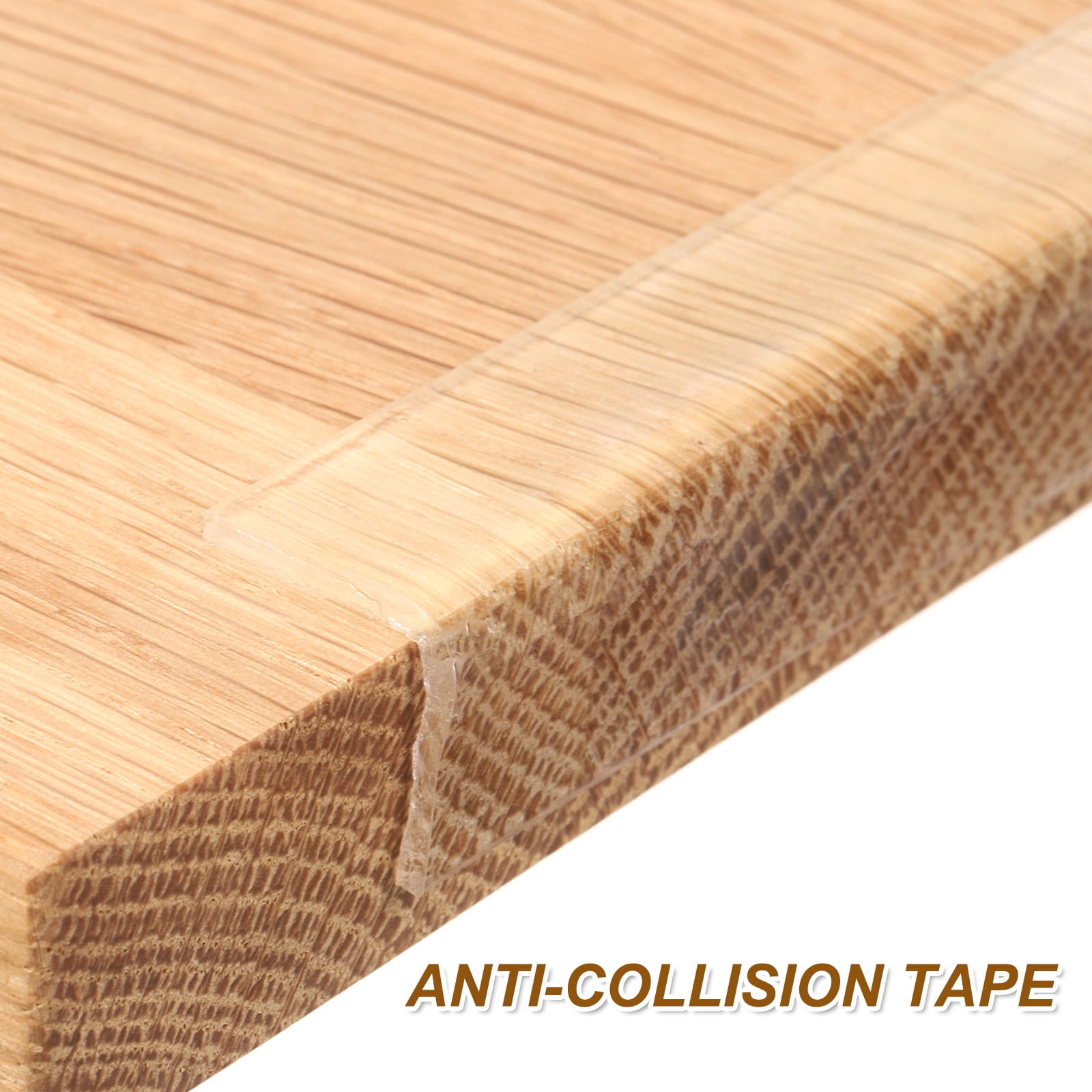 Clear Edge Protector Strip, 2.76 in x 16.4 ft Sharp Edge Wrap Cover Tape Soft Corner Guards for Furniture Cabinets Drawers Tables Door
