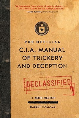 Historical Book: The Official CIA Manual of Trickery and Deception