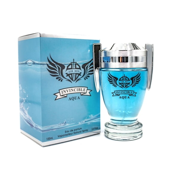 Invincible Aqua Eau de Parfum, Office Perfume For Men,Long Lasting Perfumes For Mens, Making it the Ideal Gentlemen’s Gift 3.4 fl oz Spray