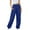 Blue, variant on JJHGVB Joggers for Women Sweatpants Women Barrel Pants Women Women's Bottom Sweatpants Joggers Pants Workout High Waisted Yoga Pants With Pockets Lounge Pants Athletic Pants Rose Gold M