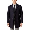 thumbnail image 1 of Sanyo Chesterfield Pea Coat para Hombre, Azul, X-Large, 1 of 2