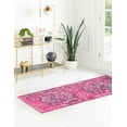 thumbnail image 5 of Unique Loom Medina Collection Area Rug - Magnet (2' 7" x 13' Runner Plumrose Pink/Ivory), 5 of 12