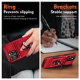 thumbnail image 3 of Fashion Case with Holder Stander Kickstand Drop Resistant Shockproof Case For iPhone 16 Pro (6.3inch), 3 of 7