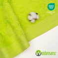 thumbnail image 6 of Premium 100% Cotton Towel Set of 4 Hand Towels 18" x 30" | 4 Ultra Soft and Highly Absorbent Hand Towels for Bathroom, Gym, Hotel, Spa, Machine Washable | Color: Apple Green, 6 of 9
