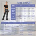 thumbnail image 6 of Women’s Flare Yoga Pants, Crossover High Waisted Casual Bootcut Leggings, 6 of 6