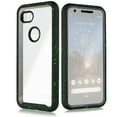 thumbnail image 2 of Value Pack + for Google Pixel 3A Clear Case Phone Case Dual Layer Full-Body Rugged Clear Back Case Drop Resistant Shockproof Case with Built In Screen Protector, 2 of 4
