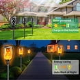 thumbnail image 3 of 43'' Large Solar Torch Light Flickering Flames, Waterproof Outdoor Decoration Light for Yard Driveway, 6 Pack, 3 of 13