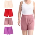 thumbnail image 5 of Seniors Women Cotton Underwear Loose Soft Boxer Briefs High-Waisted horts Panties for Middle Elderly Ladies, 5 of 8