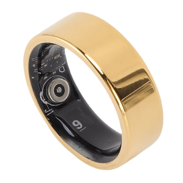 Anillo De Salud Inteligente, Cómodo Control De Gestos, Ligero, De Acero Inoxidable, Anillo De Seguimiento De Actividad Física De Alta Precisión, IP68 A Prueba De Agua Para