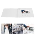 thumbnail image 4 of Video Greeting Card, 720P Rechargeable Battery LCD Screen Digital Brochures Video Brochure for Fathers Day Mothers Day, Christmas, Anniversary, Wedding, 4 of 8
