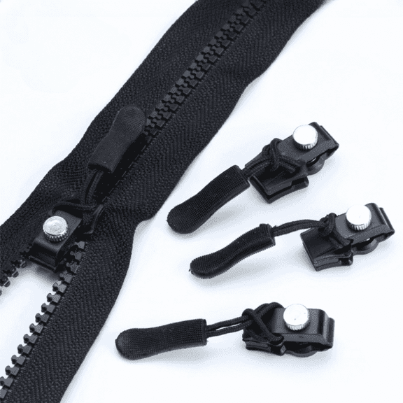 Naisfei 6-Piece zipper restorer detachable zipper head luggage coat clothes shoes and boots home tool-free replacement zipper lock