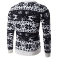 thumbnail image 3 of WREESH Men's Autumn And Winter Sweater Men's Single-breasted Base Knitted Cardigan, 3 of 8