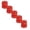 Red, variant on VMWMSSR Tumbler Slider Replacement 5Pcs Set, Leak Proof Cup Lid Slide Cover, Multi Color Reusable Slider Plug For 20/30 Oz Tumbler Lids(Red-5PCS)