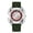 green-silvery, variant on Patreogly Men's Rotating Dial Quartz Watch, Square Case Silicone Strap Wristwatch, Creative Lucky Wheel Design, Luminous Water Resistant Casual Business Watch