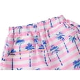 thumbnail image 5 of CCRFTGI Swim Trunks for Child Boys Beach Hawaiian Boy Swim Trunks Vacation Funny Coconut Tree Boys Summer Clothes with Bucket Hat Pink 12-13 Years, 5 of 6