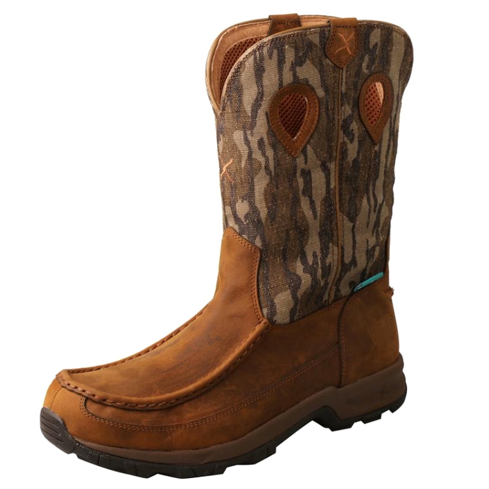twisted x men's distressed saddle hiker boots