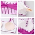 thumbnail image 3 of IBTOM CASTLE Layered Workout Sets for Women 2 Piece Polka Dot Sports Bra High Waist Shorts Gym Active Yoga Pilates Outfits Hot Pink, 3 of 7