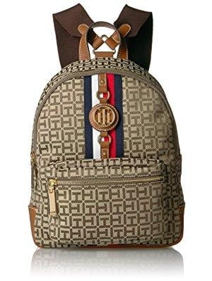 tommy hilfiger backpack brown