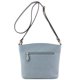 thumbnail image 5 of Fashionpuzzle Bolso Bandolera Mediano Con Triple Bolsillo Con Cremallera (Azul Gris), 5 of 5