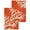 Orange, variant on Coral Orange Kitchen Dish Towels for Drying Dishes Set of 2, Coastal White Ocean Marine Nautical Beach Waffle Weave Microfiber Hand Tea Bathroom Towels Quick Dry & Absorbent Towel 12x12