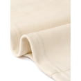 thumbnail image 5 of INSPIRE CHIC Women's Faux Suede Skirt High Waist A-Line Midi Casual Skirt L Beige, 5 of 6