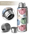 thumbnail image 2 of 20 Oz Colorful Fall Pumpkins Pattern Coffee Tumbler Double Wall Insulated Stainless Steel Water Bottle | Metal Reusable Thermoses Flask with Cup Cap | Leak & Sweat Proof with Anti-Dust Lid, 2 of 7