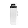thumbnail image 2 of LOLIPPYY MultiPurpose Pickleball Tube for Home Storage Durable Polystyrene Tennis Ball Display Container 4.5 Inch, 2 of 7