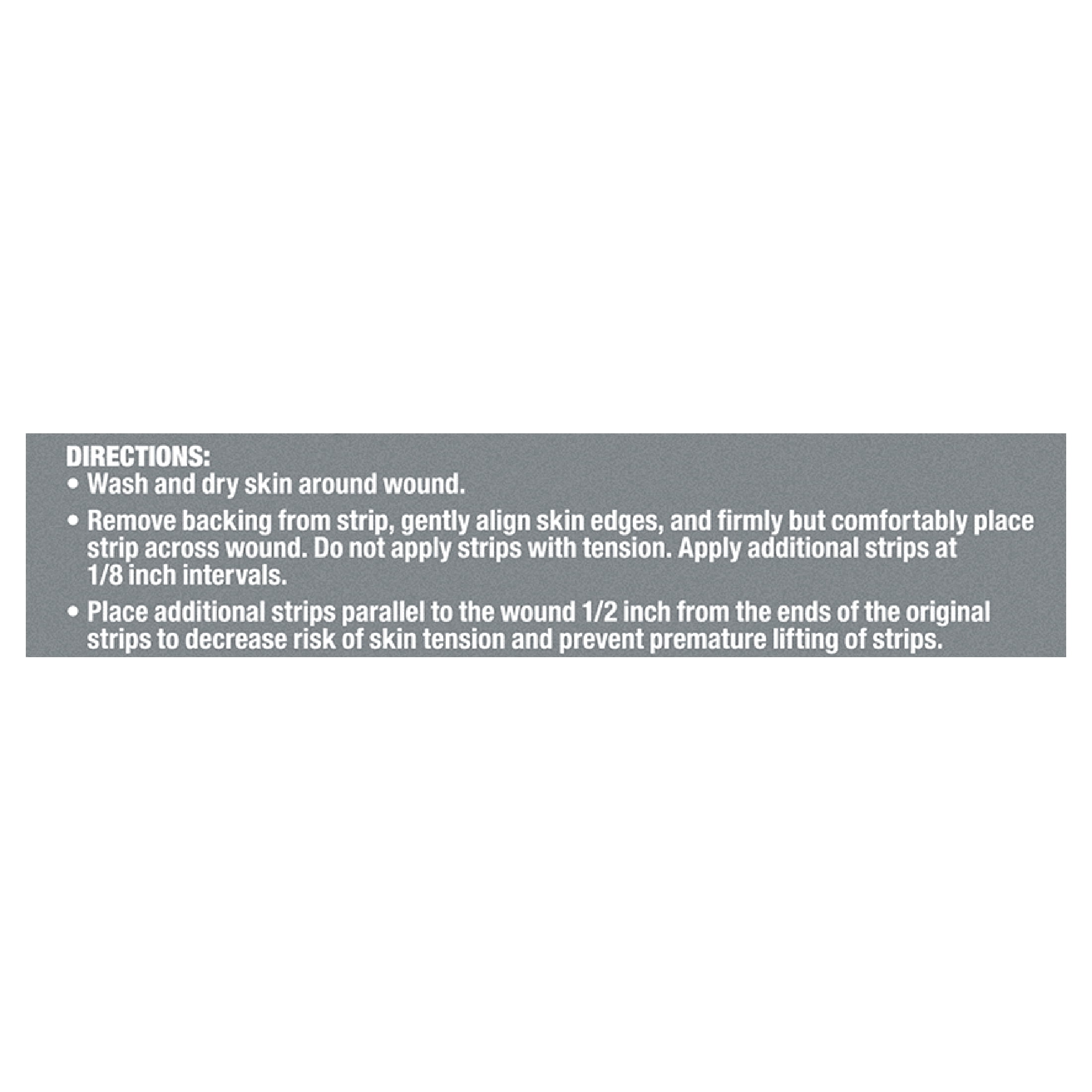 Equate Adhesive Wound Closures Surgical Tape Strips, 30 Count