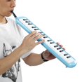 thumbnail image 3 of 37 Key Melodica Wind Instrument for Beginner Learner Practice, Ergonomic Portable Music Player with Built in Keyboard Adult Musical Instrument, 3 of 7