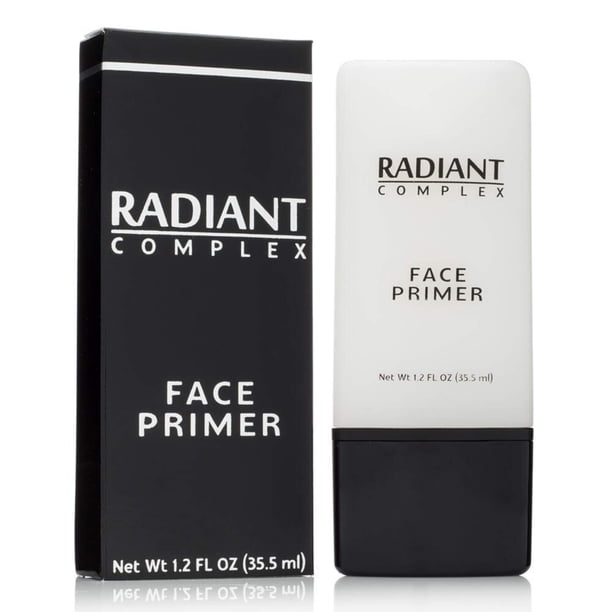 La mejor base de maquillaje: Radiant Complex Face Primer y Pore Minimizer transforma su piel en un suave lienzo mate para aplicar base y maquillaje para ocultar líneas finas, imperfecciones y arrugas,