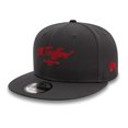 thumbnail image 1 of Manchester United - Old Trafford Gris Foncé New Era 9FIFTY Chapeau Plat à Mailles en Pointe, 1 of 4