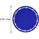 thumbnail image 5 of Juego de 4 posavasos antideslizantes CHAO de PVC con purpurina para coche 7cm, 5 of 5