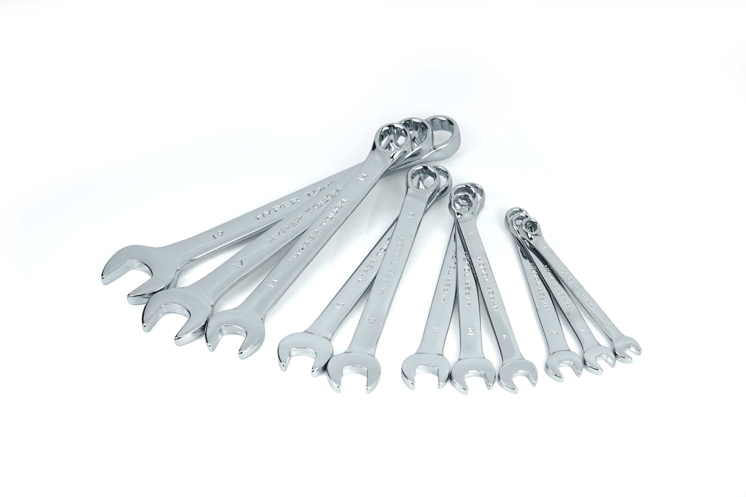 Hyper Tough 11-Piece Metric Combination Wrench Set