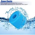 thumbnail image 3 of Cartouche de Filtre en Mousse Type S1, Réutilisable u0026 Lavable, Compatible avec Piscine, Spa, Jacuzzi, 3 of 3