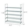 thumbnail image 6 of Veryke 5 Tiers Shoe Rack Shoe Tower Shelf Organizer for Bedroom Entryway Hallway Closet, 6 of 6