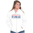 thumbnail image 4 of United States of Popeye Iconic USA Zip Up Hoodie Men's Women's Brisco Brands M, 4 of 6