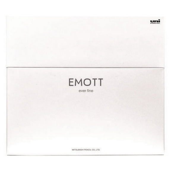 Emott Ever Fine Porous Point Pen, Stick, Fine 0.4 Mm, Assorted Ink Colors, White Barrel, 40/pack