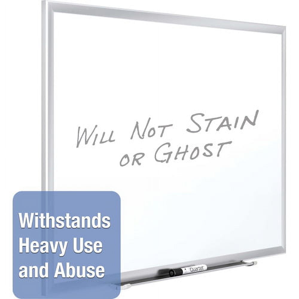 Quartet Whiteboard 48" x 36" - White Porcelain Surface